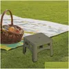 Camp Meubles Table pliante extérieure TRALIGHT CAME PORTABLE PIRNNIQUE PLIMable pour la cuisine Patio Drop Livraison Sports en plein air Camping Hik OT4SK