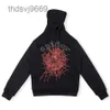 Herren Hoodie SP5der Young Thug 555555 Kapuzendesignerin High Foam Women Herbst Druck Stickerei Spinnen Web Grafik Pink Sweatshirts Y2K Pullovers add xl JCZX