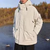 Men's 90 duck down hooded down jacket for men's winter new thick and warm outdoor jacket for men