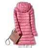 Giacche giacche invernali femminili 2021 Nuova Ultra Light Portable Winter Coate con cappuccio con cappuccio per anatra giù per la giacca rimovibile a vento rimovibile 5xl 5xl