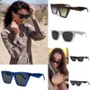 High quality womens sunglasses designer fashion cat eye glasses luxurious polygonal frame UV400 resistant sunglasses with protect case 41468