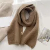 Schals Einfarbiger Schal Imitation Kaschmir Gemütlich Gestrickt Unisex Herbst Winter Für Damen Herren Verdicktes Wetter