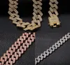 Colliers de chaîne pour hommes plaqué argent chaînes en or collier épais Bracelet mode Hip Hop bijoux 1547 D31523915