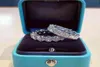 2020 Eternity Lab Diamond CZ Anello in argento sterling 925 Bijou Fidanzamento Wedding band Anelli per le donne uomini Fine Party Jewelry Gift9591877