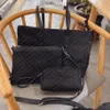 Designer de luxo 3 em 1 sacolas com zíper bolsa bolsas removível zippy embreagem pochette com saco de pó only222t