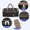 Bortkyror Vintage Nylon Fabric Handväska stor kapacitet Resande bagageväska män Multifunktion Sport Gym Bag Crossbody Shoulder Bag XA17B