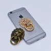 Lion Head Finger Ring Holder Full Metal Retro Damper Ring Handle 360 ​​graders mobiltelefon Smarttelefonstativ för alla 231225