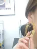 Boucles d'oreilles avec nom personnalisé, tendance, créoles d'été pour femmes, bijoux esthétiques en or personnalisés, accessoires Sexy de mariage, 231225
