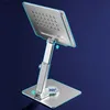 Tablet PC Stands Desk Aluminium Tablet Stojak Uchwyt Składany 360 Obrotowe ręce stacjonarne Mocowanie Anti Slip na iPad Pro Huawei Tab PCL231225