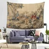 Tapisseries Aubusson Antique Français Tapisserie Couverture Couvre-lit Boho Bohème Floral Polyester Pique-Nique Vintage 210609 Drop Livraison Accueil Dh4Vg