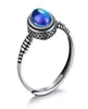 New Fashion Handmade High Quality 925 Sterling Silver Ring Women Gift Adjustable Emotional Control Mood Rings60221616885903