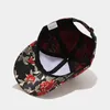 Ball Caps 2023 Spring Cotton Personality Graffiti Casquette Baseball Cap Hatback Ajusta Snapback para homens e mulheres 38