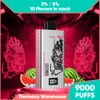 Digital Puff 9k elf Disposable Vape bar box E-cigarettes 9000 10k vapers puff 12k rechargeable 2% 5% Nic E-liquid vapes desechables vaper