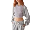 Women's Knits Bolero Shrug For Women Open Front Crop Cardigan Y2k Long Sleeve Pullover Tops Sweatshirts Outerwear
