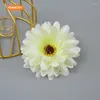 Dekorativa blommor 50st 8,5 cm Artificial Silk Chrysanthemum For Home Wedding Bouquet Decoration Diy Wreath Accessories Festival Supplies