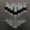 Partihandel 1000pcs 30 ml PET Plastflaskor Högkvalitativ 1 oz droppflaskor med vridning av locket för E Liquid Oil Ubnve