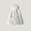 Berets Lady Winter Hat Cozy Stylish Women's Knitted Warm Anti-slip With Plush Ball Decor For Outdoor Activities Cold Weather