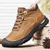 Allmatch Uomo Scarponi da trekking per esterni alla caviglia Scarpe da trekking antiscivolo Alpinismo Trekking Sneakers Uomo Basic 231225