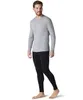 100% Merino Wool Men Base Layer Top 250g Merino Wool Midweight Crew Shirts Långärmad termisk underkläder Top Everyday Baselayer 231225