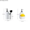 Multifunctional Ceramic Lotion Bottle Storage Jar Dual Purpose Hand Sanitizer Soap Dispenser Bathroom Shampoo Bottles 231222