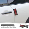 Stickers Stickers For Mini Cooper R55 R56 R57 R58 R59 R60 R61 F54 F55 F56 F57 F60 Auto Door Frame Sticker Tag Hangtag Car Trunk Decoration