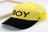 28 anni bambini ragazzo berretto da baseball ragazze maglia camionista snapback nero 3d lettera giallo bianco blu rosso7922380