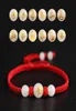 Bracelets de charme Bracelet d'animaux du zodiaque chinois unisexe à la main tressé corde rouge apporter chanceux pierre lumineuse taille réglable cadeau 2917535