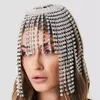 Clip per capelli Barrette Trend Rhinestone esagerazione Na National Retro Minority Design Design Temperamento Tesana della fronte 301T