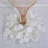 Kwiaty dekoracyjne stół ślubny Centrum sztuczny kwiat kulki Dekorant Decor Wreath