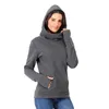 Sweatshirts Zwangerschapssweatshirt Dames Verpleging Moederschap Lange mouwen Capuchon Borstvoeding Hoodie Zwangere vrouwen Lange mouw Capuchon Sudadera