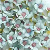 Decoratieve bloemen 100 stuks 2 cm kunstmatige mini zijden pompom madeliefje bloemhoofd DIY bloemen handgesneden bruiloft verjaardagsfeestje decor lente Pasen