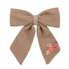 Hair Accessories Durable And Long-lasting Embroidered Headpiece Adds A Charming Touch To Any Hairstyle Adorable Butterfly Hairpin