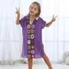 Casual jurken Ouder-kind meerkleurige handgehaakte Boheemse jurk Moeder-dochter bijpassende outfit