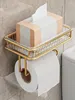 XINCHEN Light luxury bathroom tissue box rack free punching wall hanging toilet aromatherapy paper tray 231225