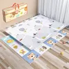 Alfombra plegable para juegos de bebés para niños, superficie de actividad, alfombra gruesa para niños, juguetes educativos para guardería de 0, alfombras para niños, suelo 231225