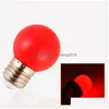 Party Decoration Colorf Decoration E27 B22 3W 220V Red Blue Green White Yellow Warm RGB Blubs Energy Saving Led Golf Ball Light Globe DHRBL