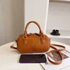 Nummer 5821 Neue modische, vielseitige kleine quadratische Handtasche, Bowlingball, eine Schulter, Umhängetasche für Damen