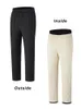 Hiver épais chaud polaire pantalons de survêtement hommes Joggers grande taille droite longue piste pantalon coupe-vent et imperméable pantalon thermique 231222