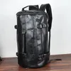 Sac à dos pour hommes à la mode noir à épaule simple crossboda