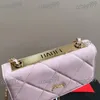 Classic Trendy Women Flap Shoulder Bag Chrome Lettering Woc Luxury Handbag Gold Hardware Leather Quilted Crossbody Designer Wallet Coin Purse Pochette Clutch 19CM