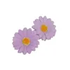 Fleurs décoratives 50 morceaux de tournesol chrysanthemum Savon tête de fleur de la Saint-Valentin bouquet artificiel bijoux fait à la main