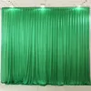 White Silk Material Background Curtain Party Baby Shower Wedding Birthday Photography Background Hanging Curtain 3 X6m