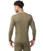 100% Merino Wool Men Base Camada Top 250g Merino Wool Midweight Camisetas de manga comprida Térmica Top Top Everyday Baselayer 231225