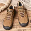 Allmatch Uomo Scarponi da trekking per esterni alla caviglia Scarpe da trekking antiscivolo Alpinismo Trekking Sneakers Uomo Basic 231225