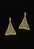 28pcs Zinc Alloy Charms Antique Bronze Lated Amulet Celtic Knot Charms для ювелирных изделий изготовления ручной работы 2824mm4059338