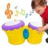 Baby Music Toys Education Instruments Light Up Beating Hand Drum Enhancing Sense of Rhythm Learning Music Toyset Gift for Kids 231225