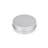 Speicherflaschen 40 g Silber Aluminium Jar Topf Zinnflasche Lippen Gel Gesichtscreme Maske Feuchtigkeitscreme Wachs Hautpflege Kosmetische Verpackung