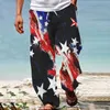 Pantalon masculin Men American Flag Patriotique pour le 4 juillet