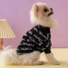 Apparel Winter Pet Matter Designer Vêtements Coupy Puppy Pullers Lettre F Luxury Chiens Vêtements Pites Poueurs chauds APPERS