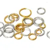 Hoop kolczyki 10pcs stal nierdzewna Kobiety mężczyźni Punk Hiphop Bijoux biżuryjne prezenty Modne akcesoria Huggie Akcesoria